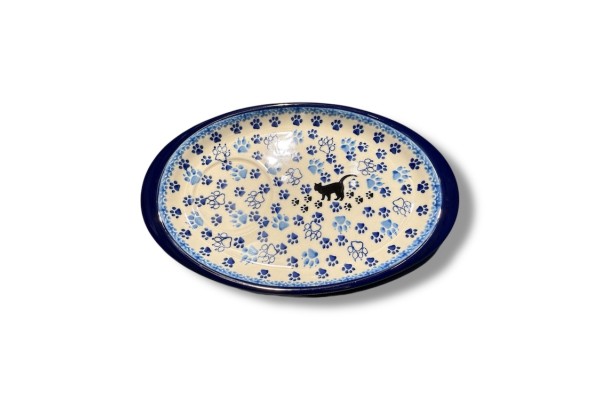 469 Bunzlau Serveer Schaaltje 1771X Cats and Dogs